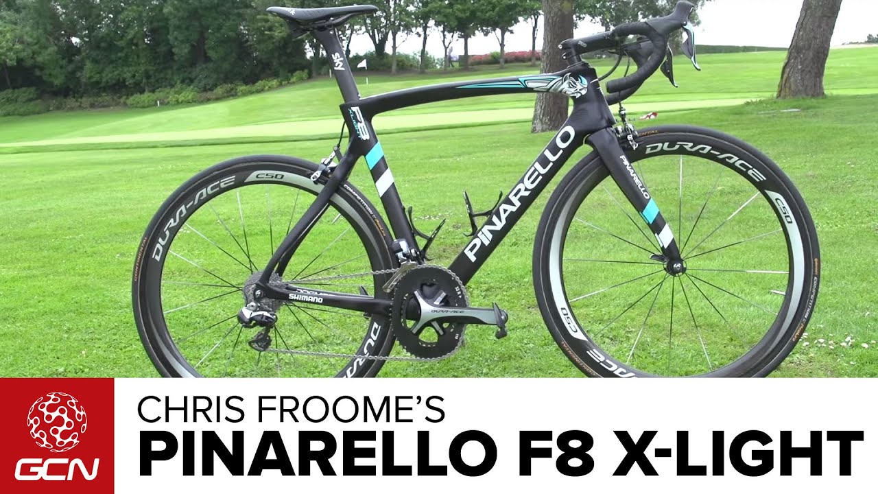 Chris Froome's New Ultralight Pinarello F8 Climbing Bike | Tour De France 2016