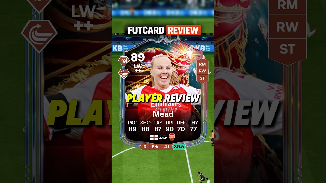 🏴󠁧󠁢󠁥󠁮󠁧󠁿 89 MEAD SBC Review in FC26 - JUST AVERAGE 😒 #fc26 #knockout #royalty #mead #review