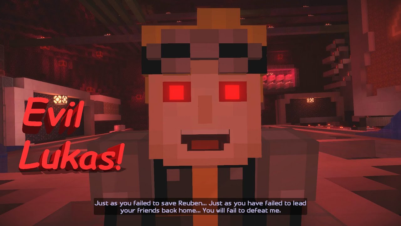 Minecraft: Story Mode Episode 7 Access Denied: Evil Lukas Is Born!!