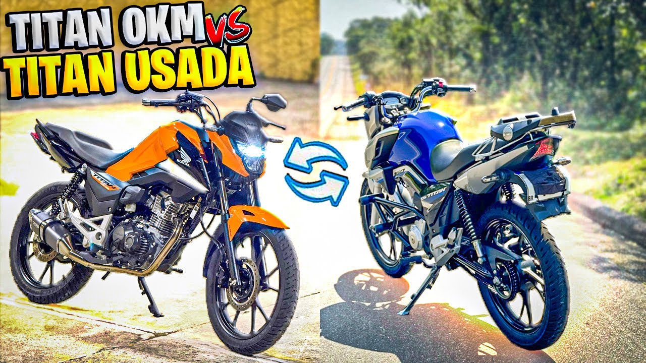 COMPENSA COMPRAR UMA TITAN 2025 0KM OU UMA CG USADA ? 🤔🔥