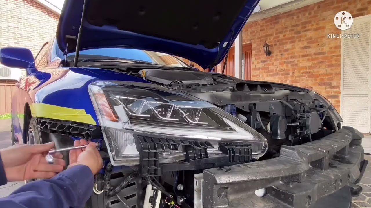 HC Motion LED Headlights Installed Lexus ISF IS250 IS350 IS-F hcmotion