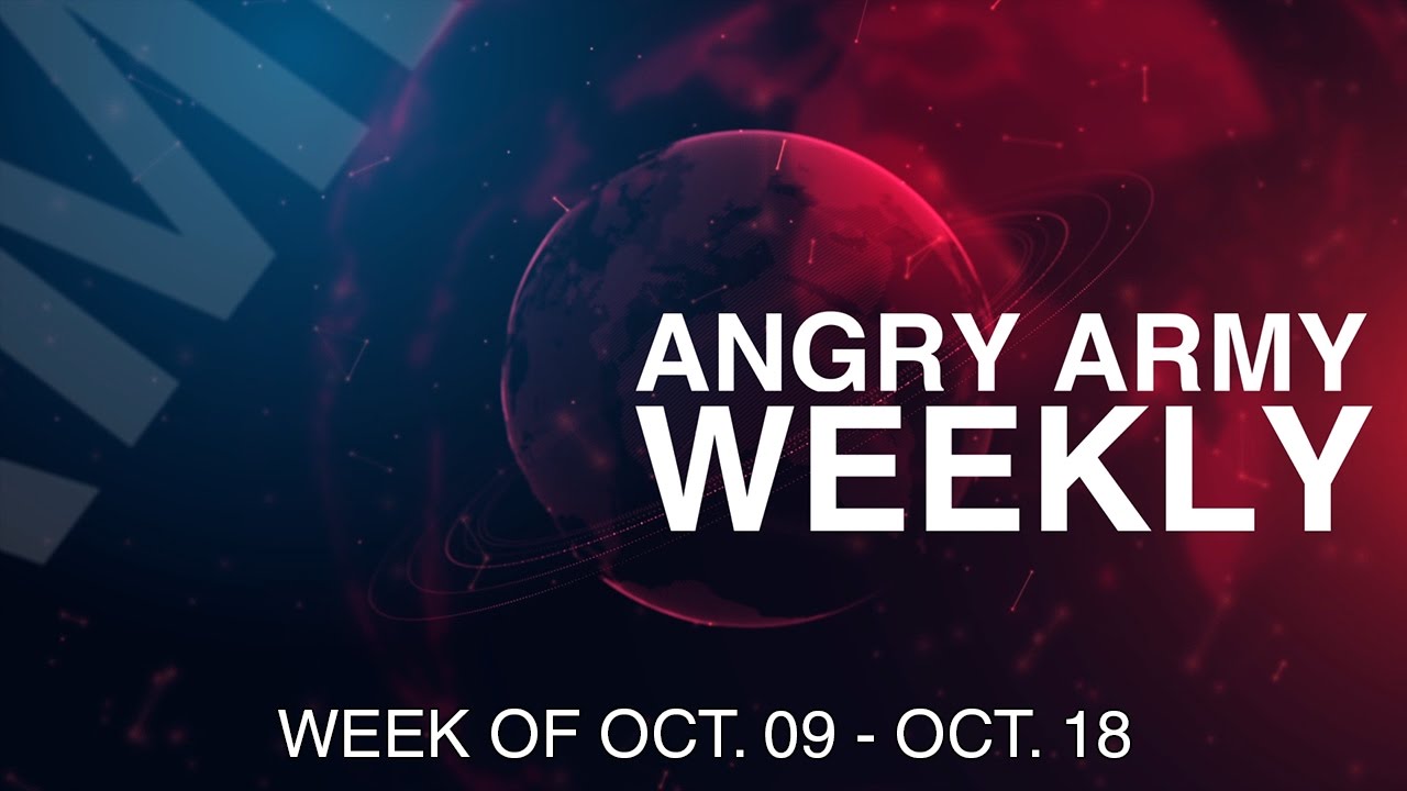 Angry Army Weekly | Gaming News from Oct 10 - Oct 18