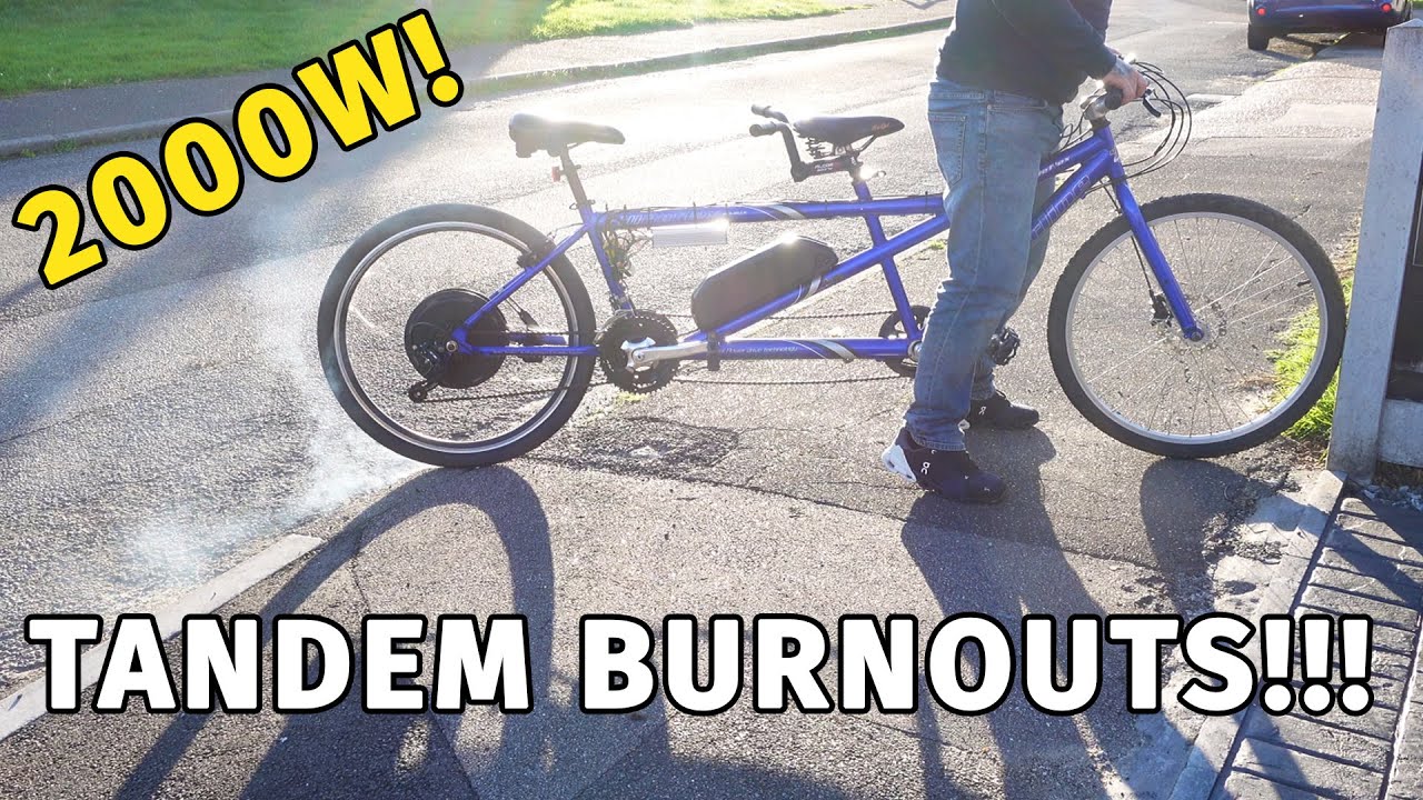 2000w TURBO TANDEM TYRE-SHREDDER !!!