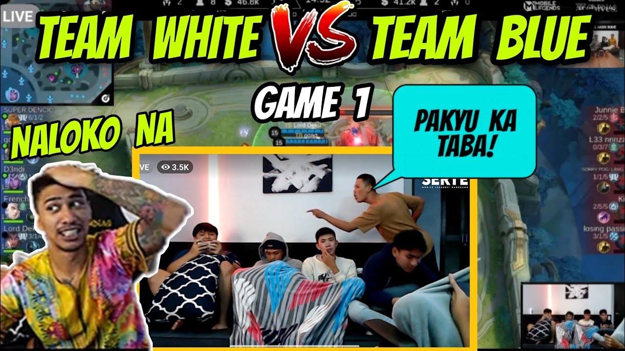 AKOSI DOGIE TEAM WHITE VS TEAM BLUE GAME 1| DAYO SERYE