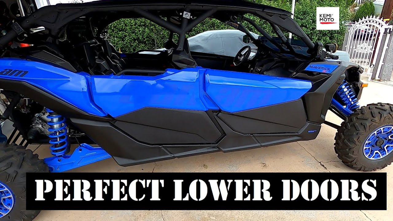Kemimoto Lower Doors 2021 Can am X3 MAX EP - 130