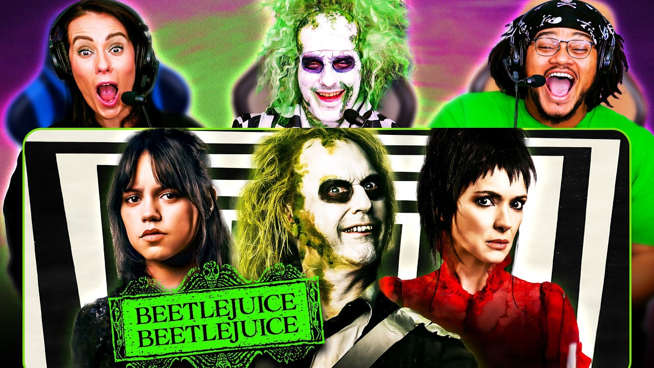 BEETLEJUICE BEETLEJUICE MOVIE REACTION!! Beetlejuice 2 | Michael Keaton | Jenna Ortega | Review