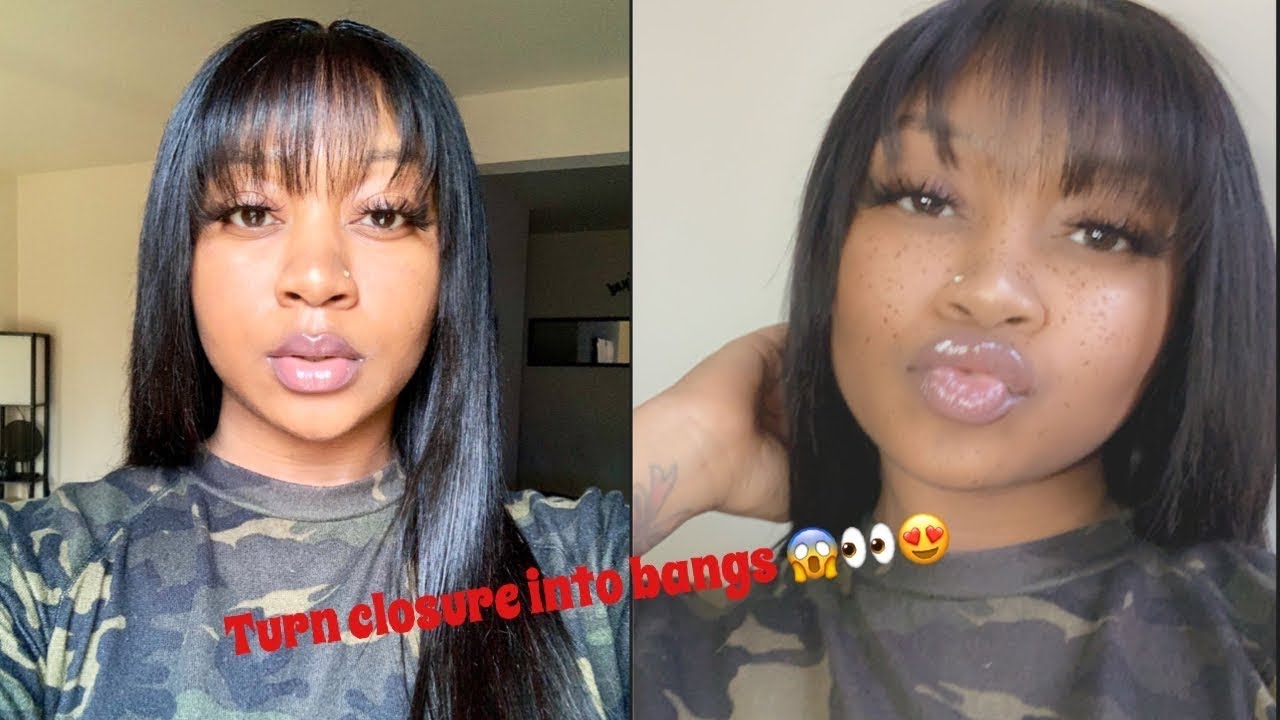 How To get bangs with a closure