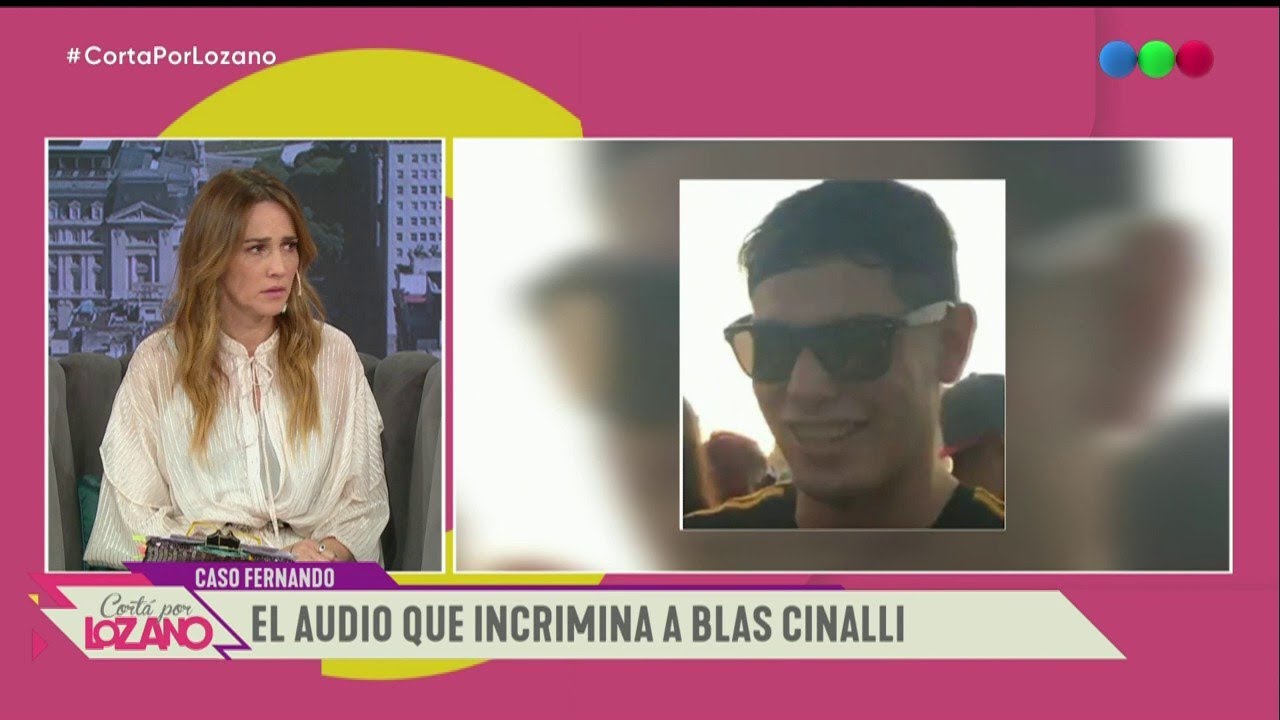 Rugbiers: el audio que incrimina a Blas Cinalli - Cortá por Lozano