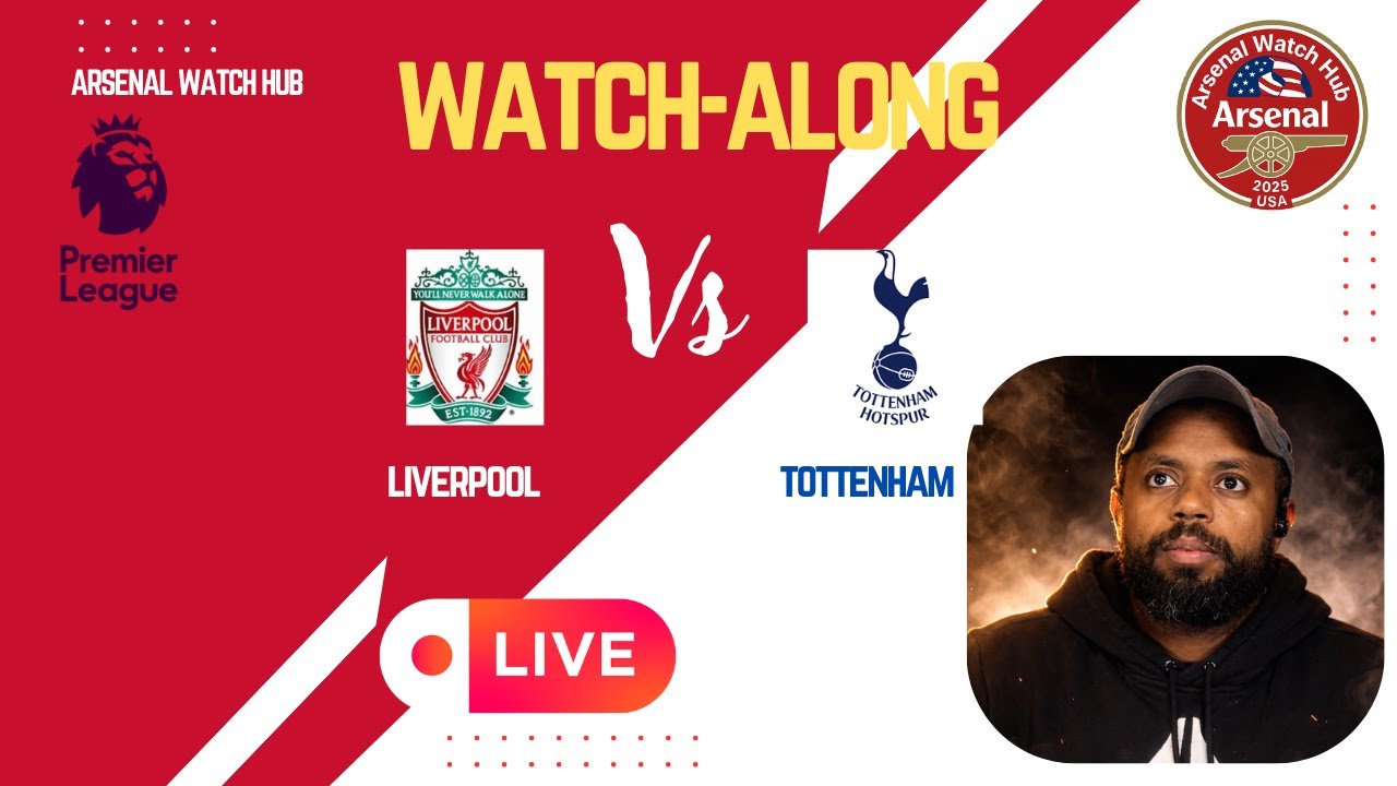 Liverpool vs Tottenham LIVE 🔴 | Watch-Along | Premier League Live Reaction #liverpool #Tottenham