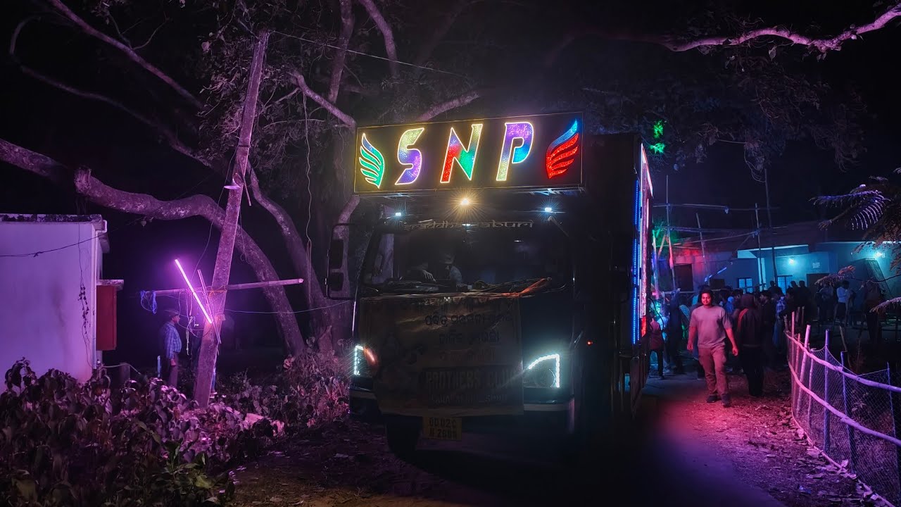 SN power Road show Saraswati Puja visarjan 