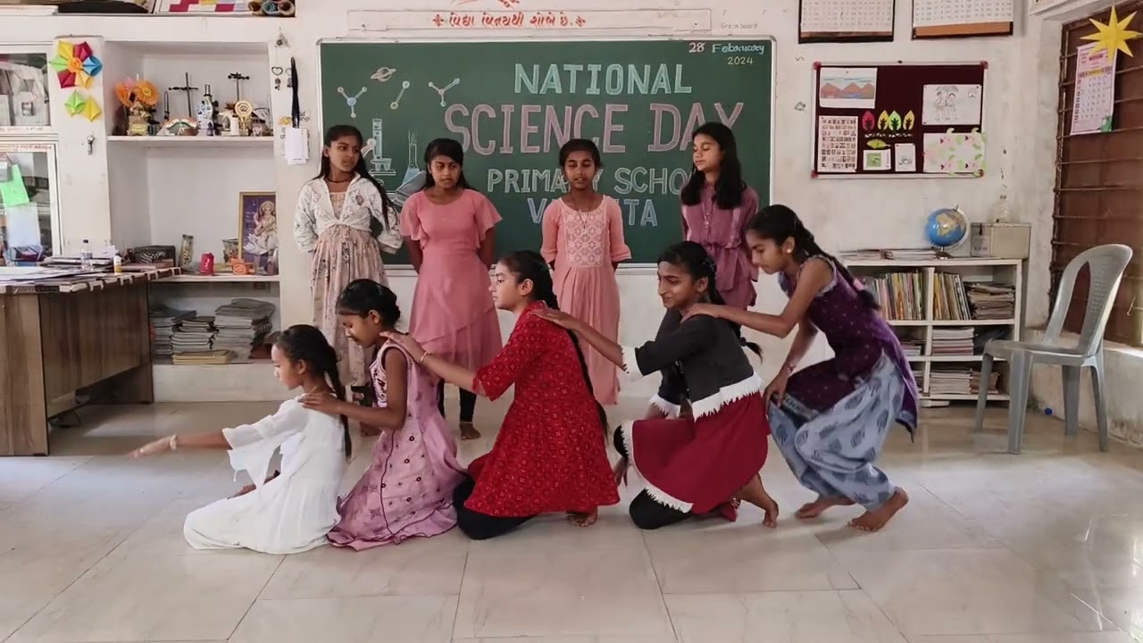 Dance as part of National Science Day celebrations | science day song | science day dance