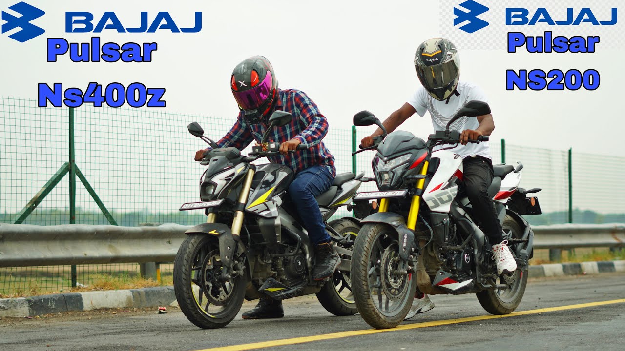 2024 Bajaj Pulsar Ns400z vs Bajaj Pulsar Ns200 || Drag Race || 20,000 rupai de do ish bike ko guy’s