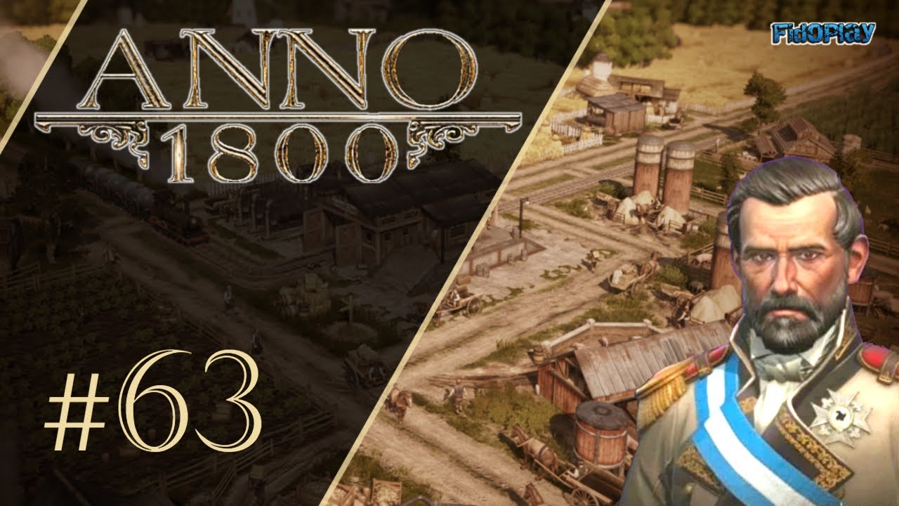 📌 ANNO 1800 #63 - Los silos para el grano, que INVENTO!!! (Gameplay Español) - [FidoPlay]