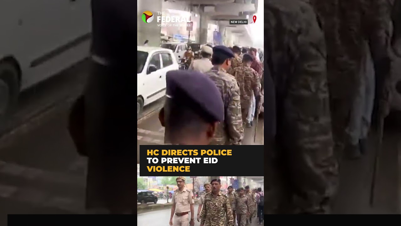 Delhi security tightened for Eid as per high court order | #shorts