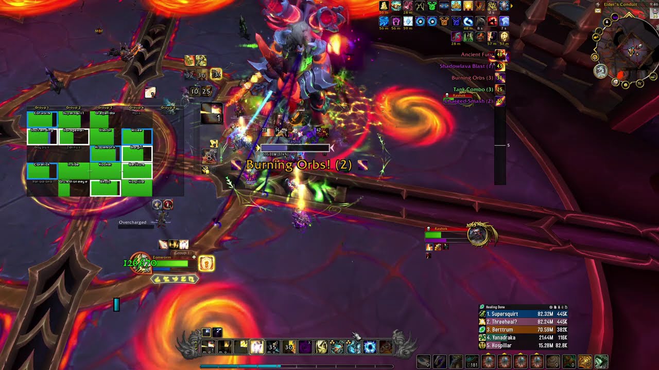 Holy paladin - mythic rashok season 4 - 96% parse