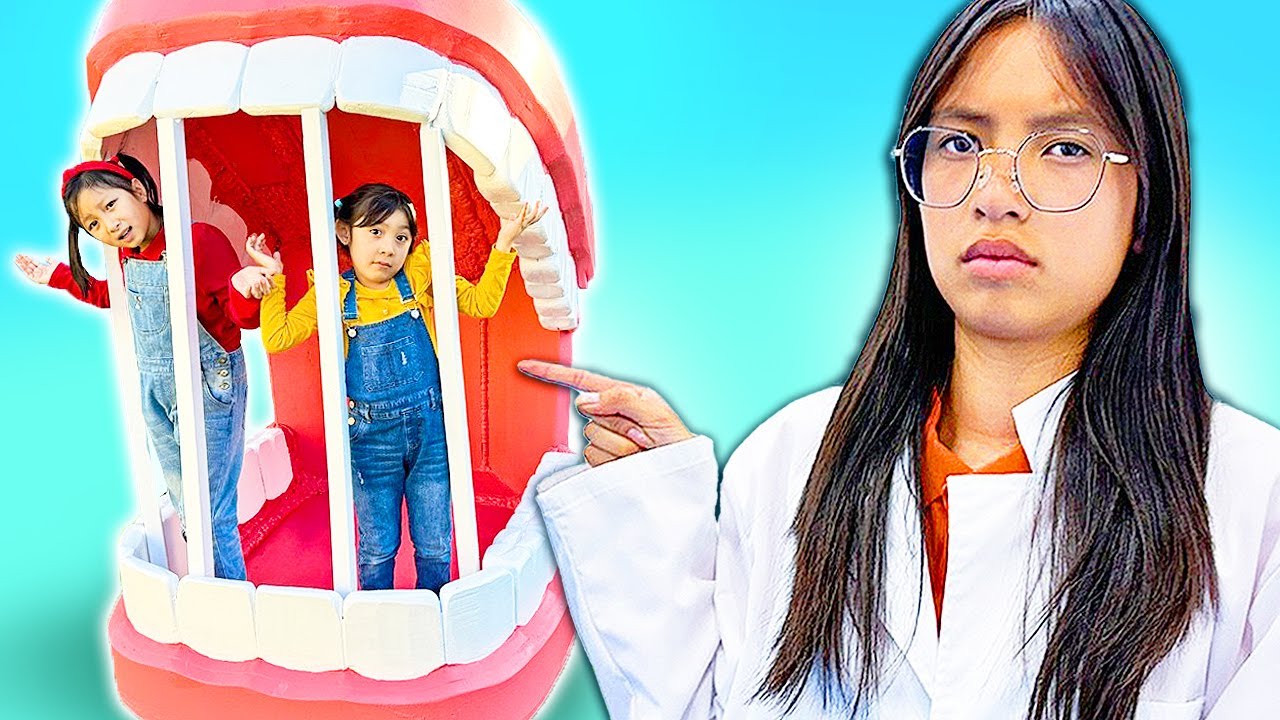 ¡Wendy enseña a Maddie y Eva como lavarse los dientes ! 🪥✨
