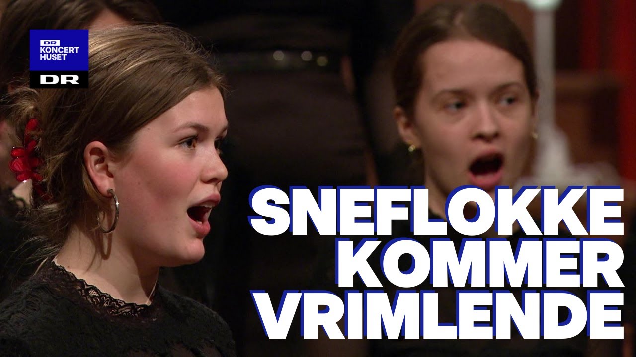 Sneflokke kommer vrimlende // DR PigeKoret (LIVE)