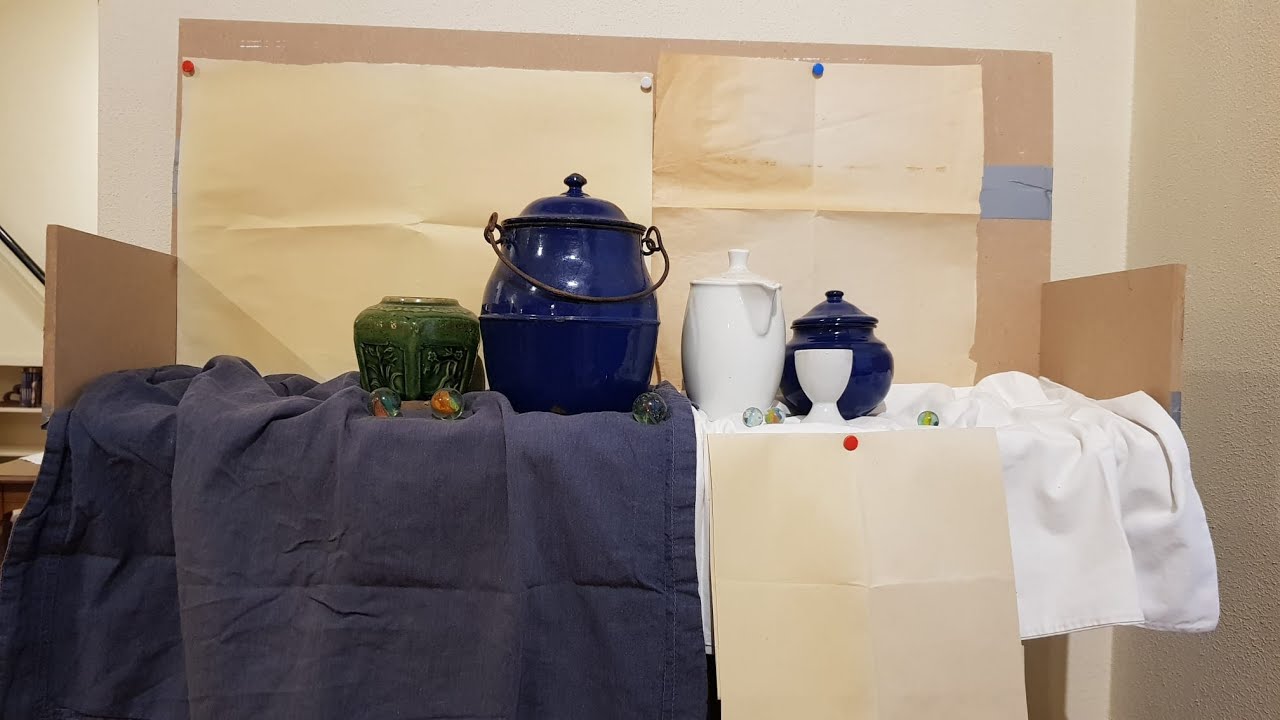 Demonstratie Stilleven Schilderen : Hoe Zet Je Een STILLEVEN Op?
