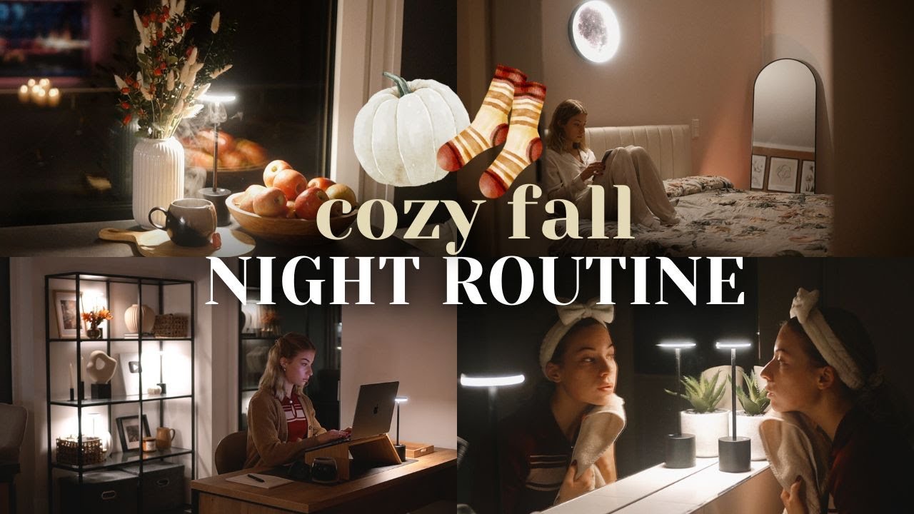 COZY FALL NIGHT ROUTINE 🧖🏼&zwj;♀️🍂🧸 Abendroutine im Herbst