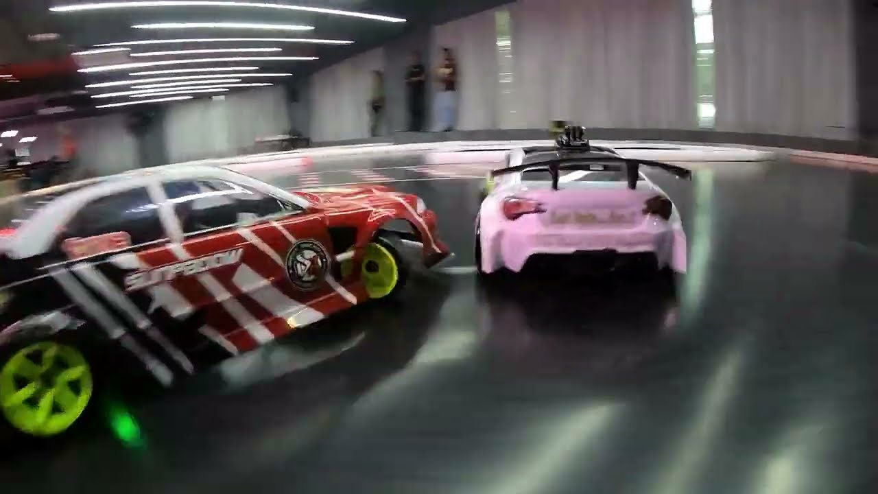 RC DRIFT SAKURA D5MR | D5RR Tandem at track REVE DRIFT ARENA (RDA) Malaysia