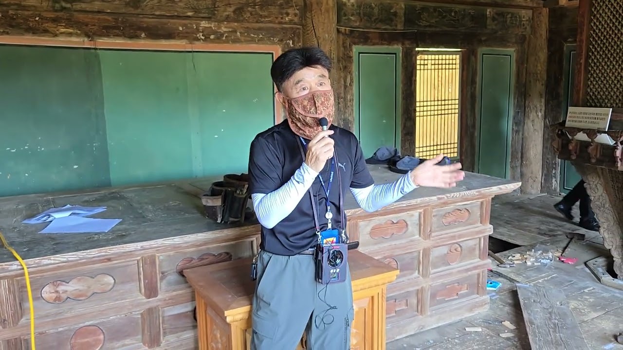 예천 소백산 용문사 국보 대장전의 윤장대