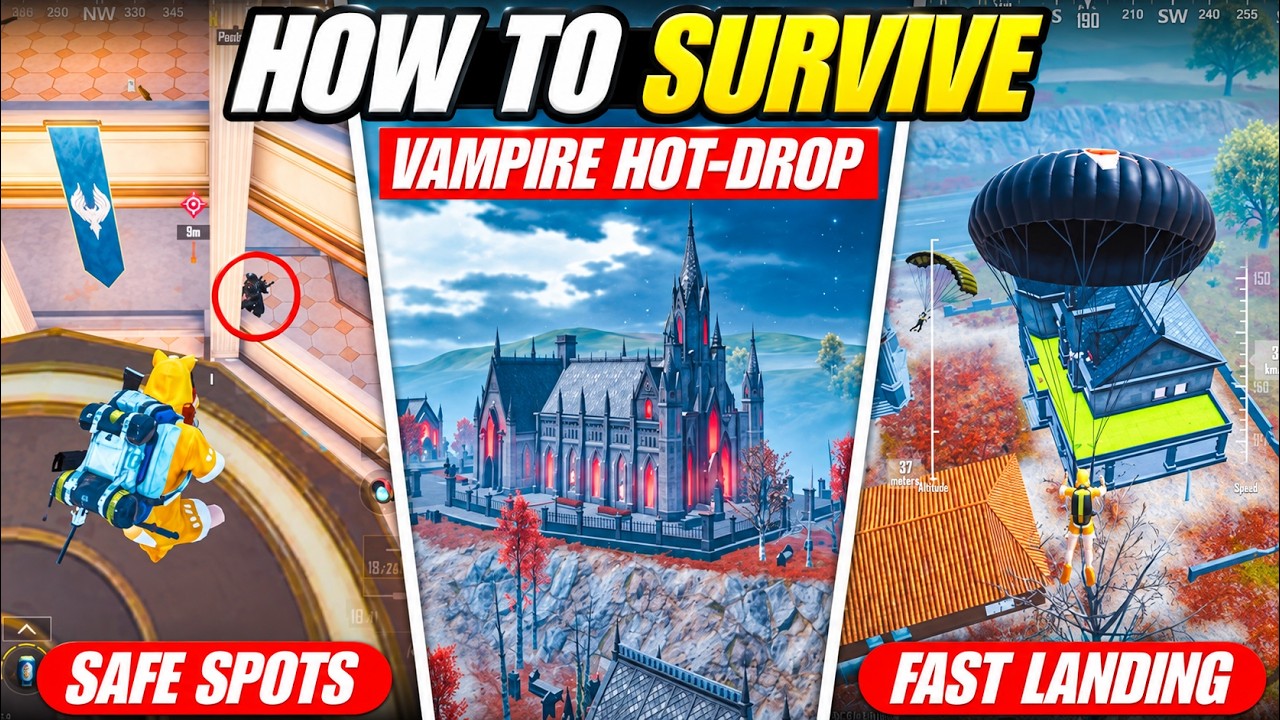 Top 20 Safe Spots To Land FAST & SAFELY In BGMI 4.6 Update😍| BGMI New Update Tips & Tricks | Mew2