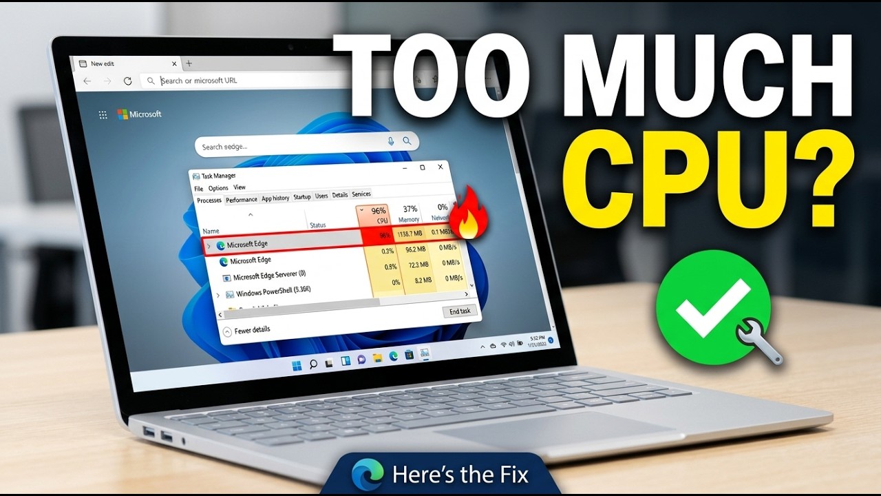 Microsoft Edge Using Too Much CPU? Here's the Fix