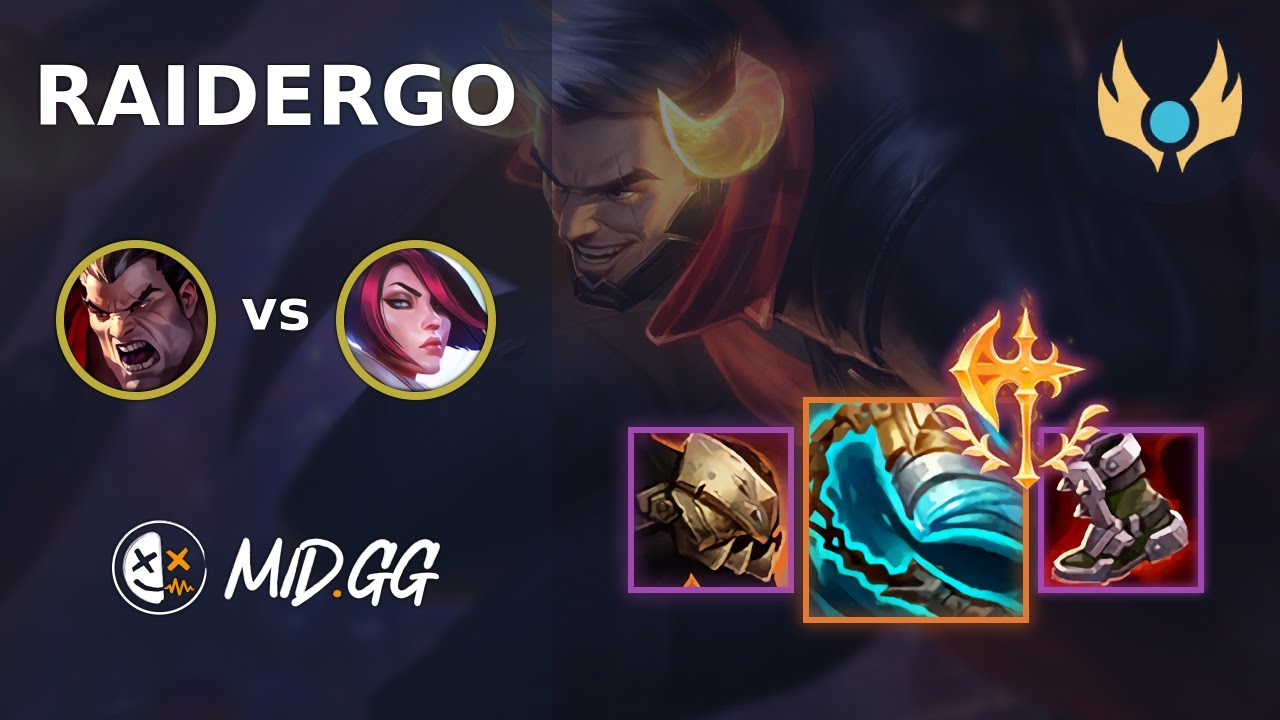 MID.GG: [ RaiderGO ] Darius TOP vs Fiora | EUW CHALLENGER | LOL Season 2025