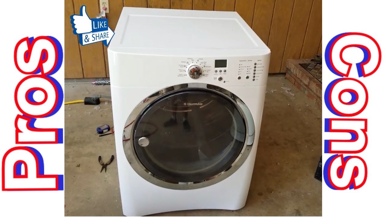 Electrolux dryer review by a repair man pros and cons.