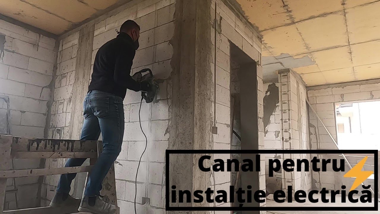 Canal pentru instalatie electrica