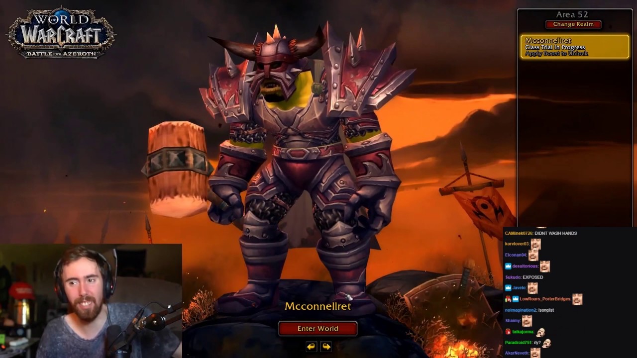 Asmongold Receives Removed Items From The Game From A Viewer