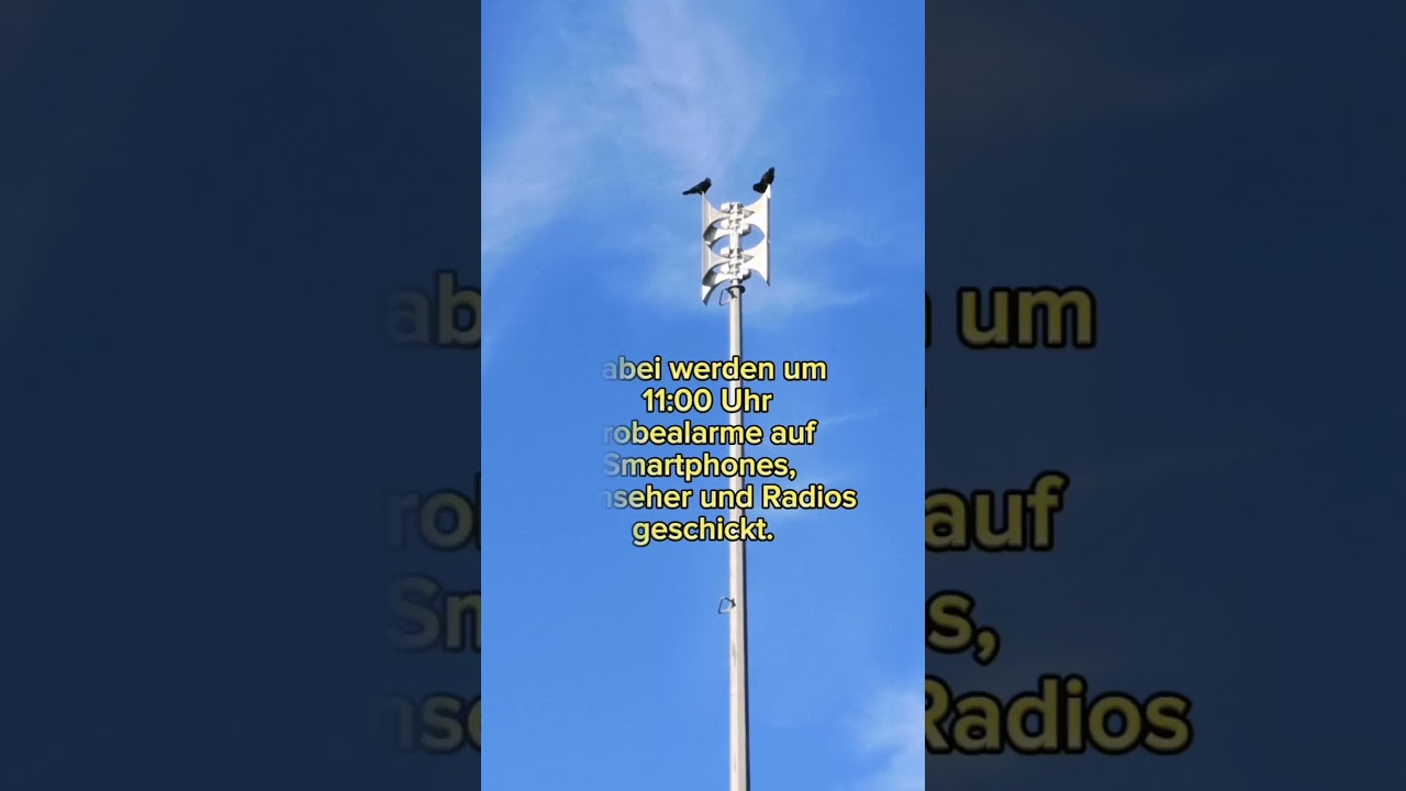 Bundesweiter Warntag