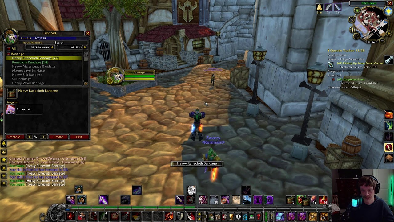 Leveling In Outlands | Rogue PVP Server | WoW Classic Anniversary TBC