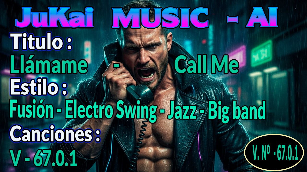 CANCIÓN: Call Me - Spanglish - Versión: 67.01 - Música con AI.