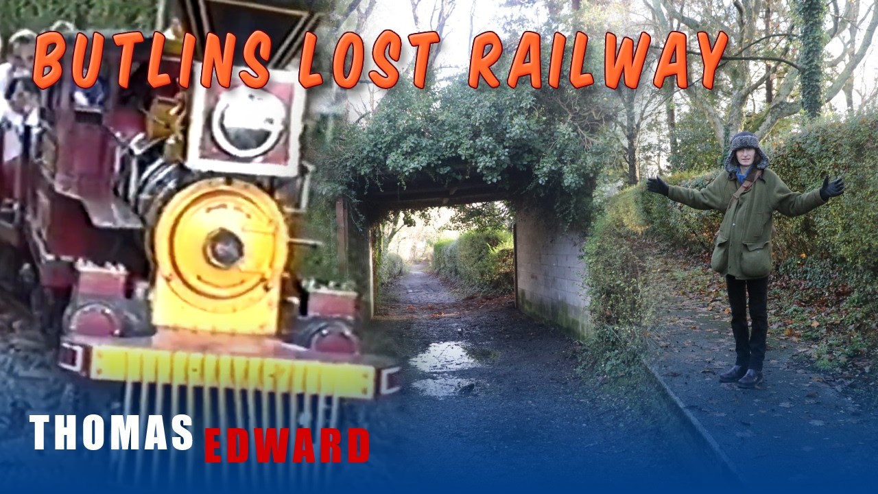 Заброшенная узкоколейная железная дорога Butlins в Пуллхели, Северный Уэльс. Заброшена с 1996 года.