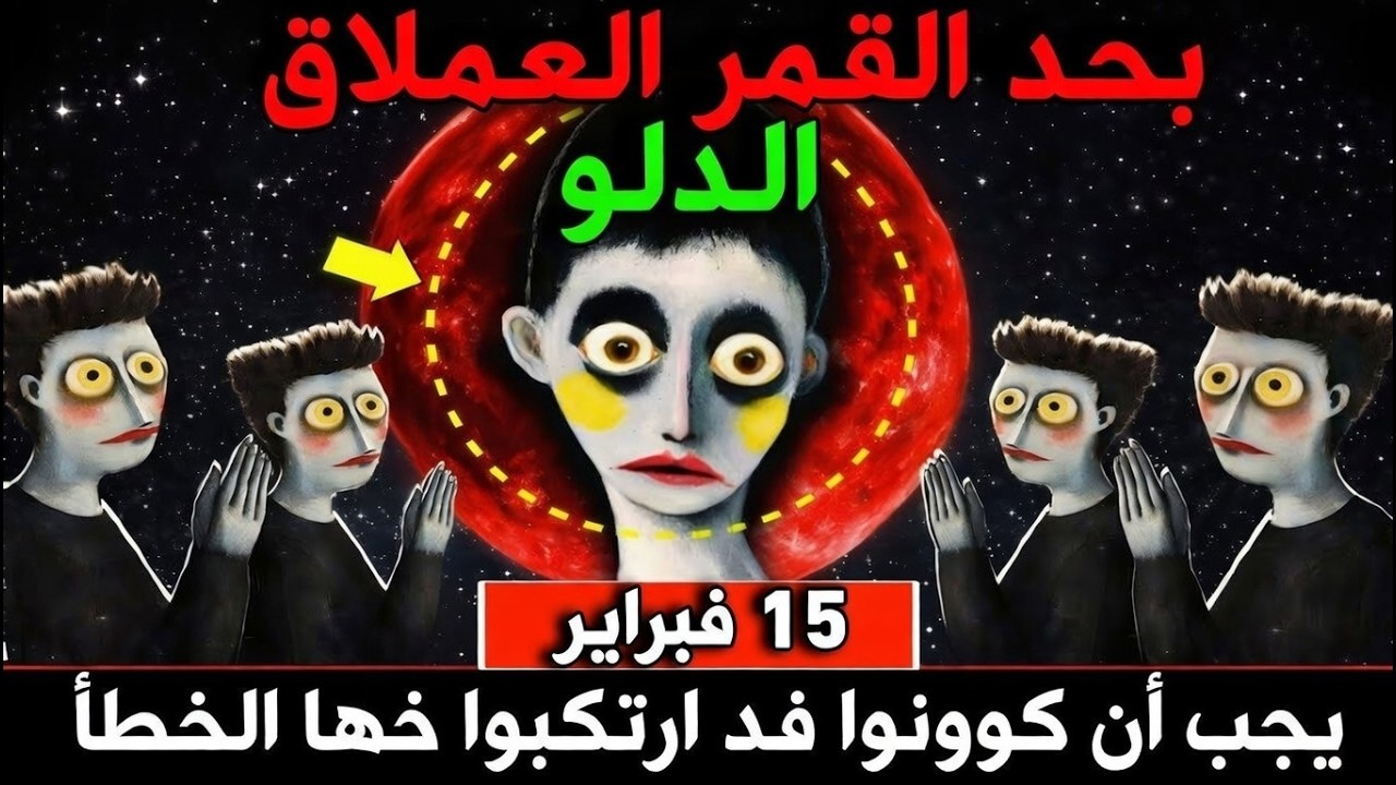 برج الدلو ⚠️ تحذير من تناقص القمر في 15 فبراير — تنهار الأوهام وتُكشف الحقيقة