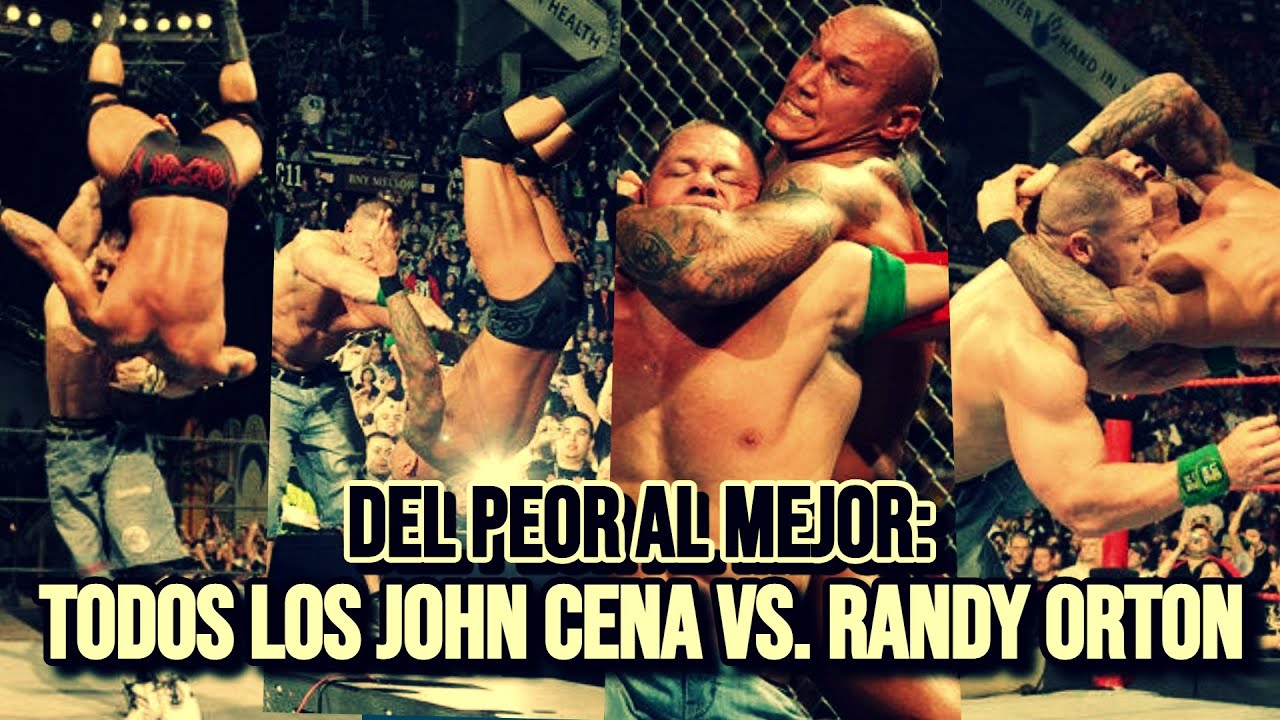 TODOS LOS JOHN CENA VS. RANDY ORTON DE LA HISTORIA EN PPV DEL PEOR AL MEJOR 🧢🐍 | Mr. Dabliuh