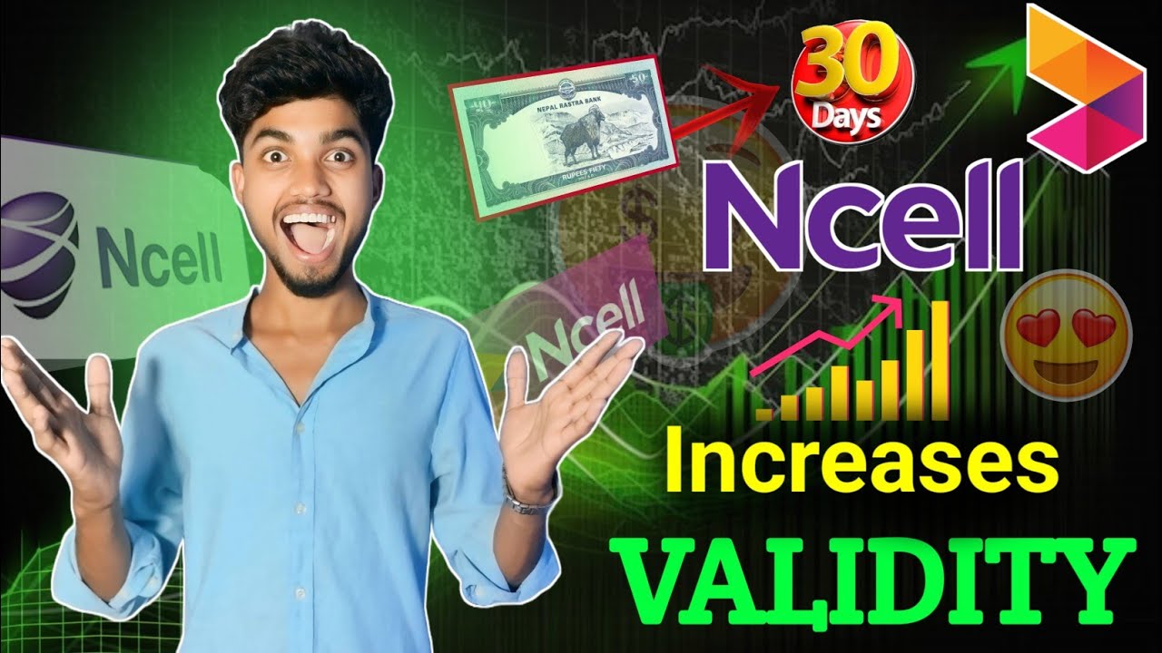 Validity update in ncell SIM || New update in ncell ||