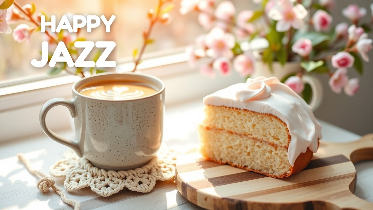Cozy Spring Coffee Jazz ☕ Smooth Bossa Nova & Relaxing Jazz for Work, Study, and Chill