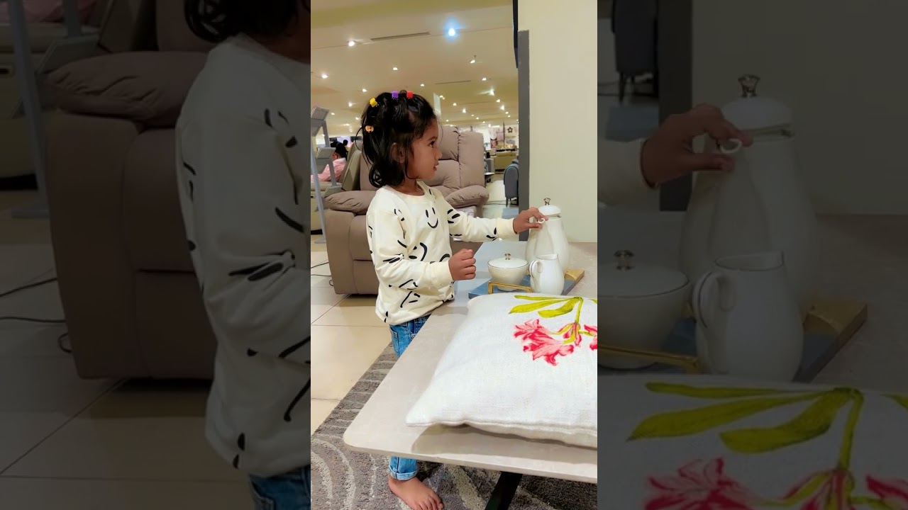 Chai by Baby Aleena?🍵#tealover #kids #kidsvideo #baby #reels #schoolgirl #masti #shorts