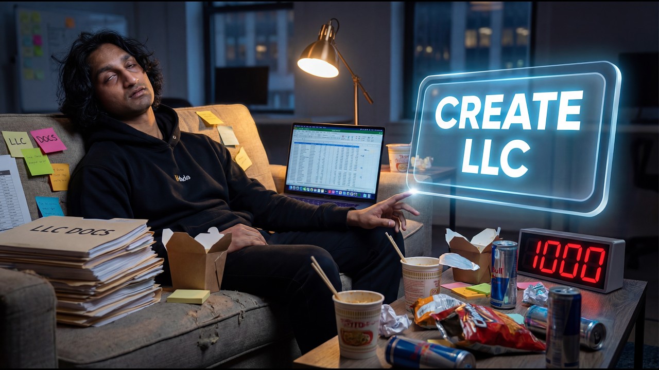 He Slept In The Office Until His “LLC Button” Made $40M