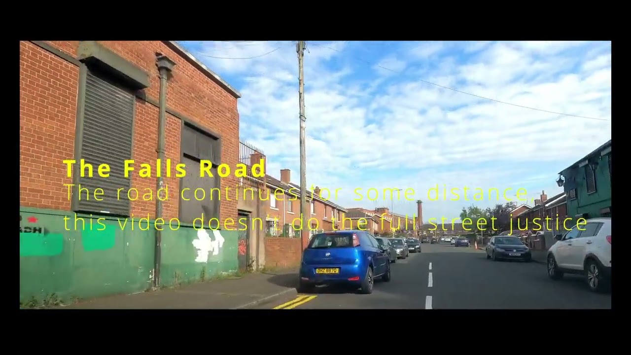 A drive around divided Belfast