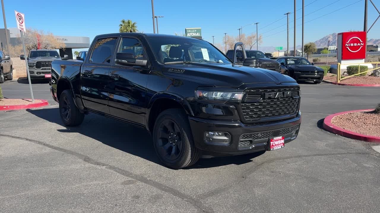 2025 RAM 1500 BIG HORN 4X4 CREW CAB 57 BOX NV Henderson, Las Vegas, Bullhead City, Boulder City...