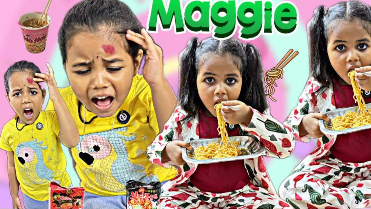Maggie Ke Chakkar Me Chali Gai Darshika🙋🏻‍♀️ Ki याददाश्त 🤢🤮😡@Darshikaandmamma @Darshimeena 