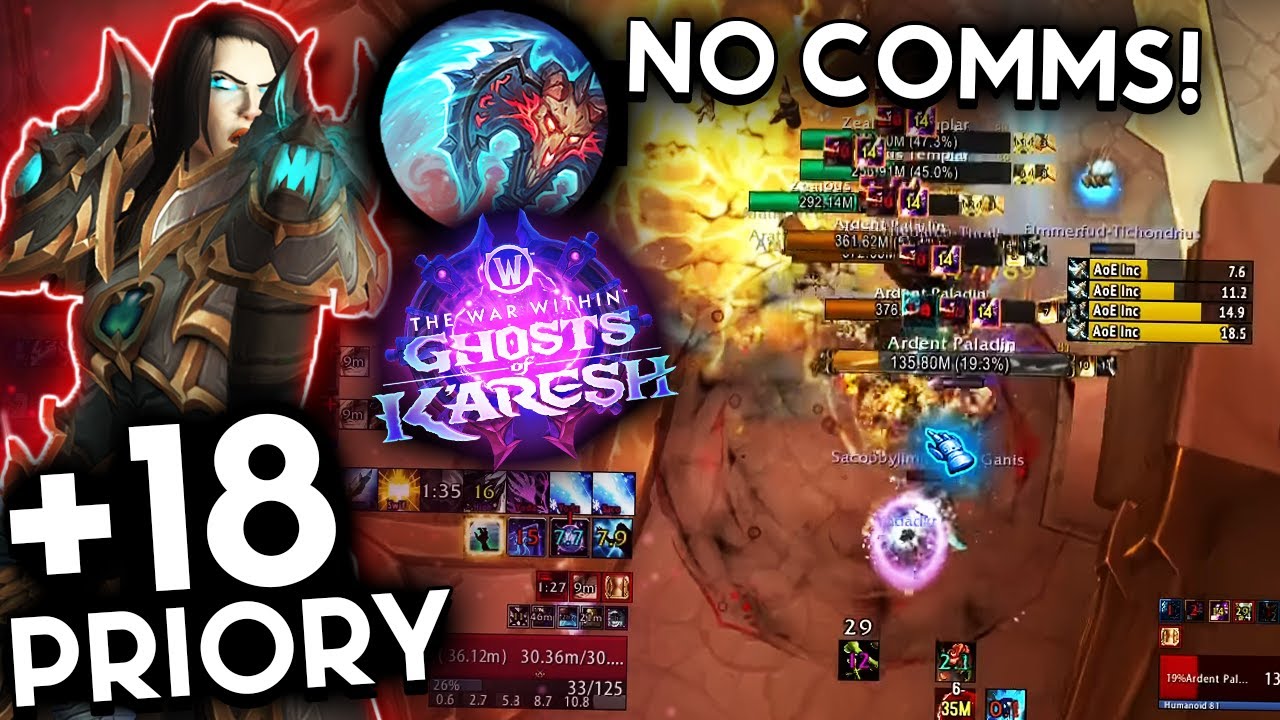 Priory of the Sacred Flame +18 no comms pug | Deathbringer Blood DK | TWW SEASON 3 M+