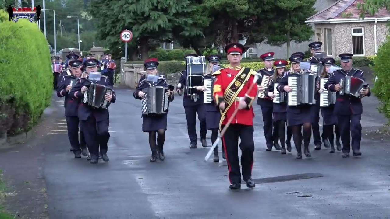 Aughafatten Accordion Band @ Desertmartin Acc & Cranny Pipe Band Parade 2025
