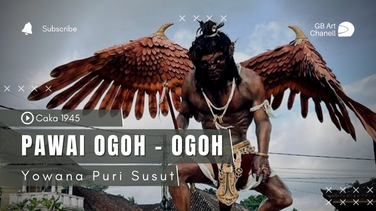 Pawai Ogoh - Ogoh Yowana Puri Agung Susut Tahun Caka 1945 !!!