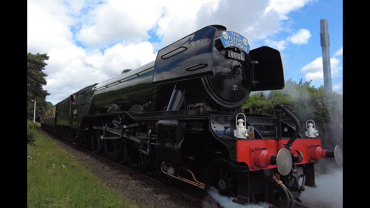 Flying Scotsman and Pendennis Castle - Rivals Reunited - Didcot Railway Centre