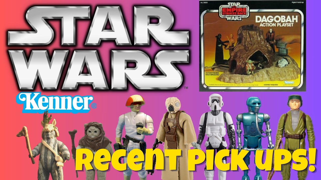 3 months of collecting vintage Kenner Star Wars figures and vehicles.