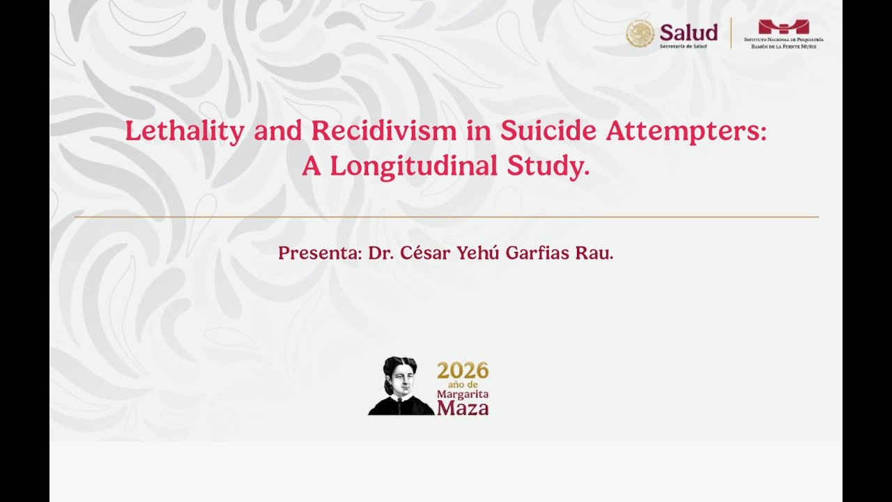 Sesión Bibliográfica: Lethality and recidivism in suicide Attempters: A longitudinal study.